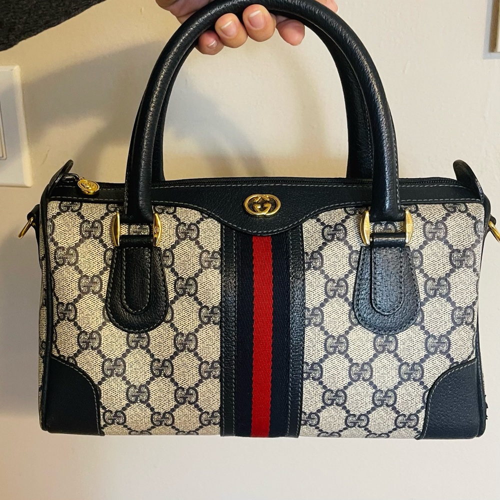 1 day SALE 🎉Authentic Gucci Sherry Line Anniversary Collection Boston bag